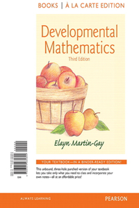 Developmental Mathematics, Books a la Carte Edition