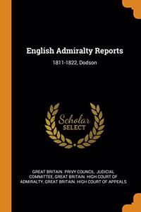English Admiralty Reports