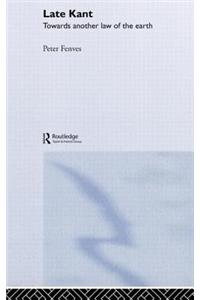 Late Kant