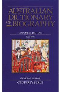 Australian Dictionary of Biography V11