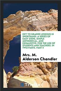 Key to Graded Lessons in Shorthand