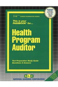 Health Program Auditor