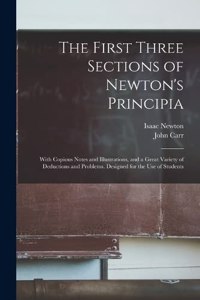 First Three Sections of Newton's Principia