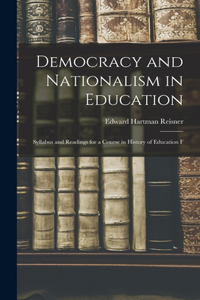 Democracy and Nationalism in Education