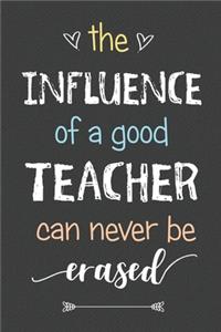 The Influence of a Good Teacher can Never be Erased