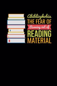 Abibliophobia The Fear Of Running Out Of Reading Material