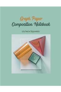 Graph Paper Composition Notebook 1/4 Inch Squares