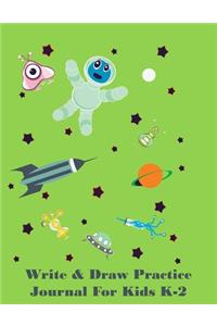 Write & Draw Practice Journal For Kids K-2