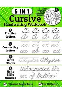 Cursive Handwriting Workbook