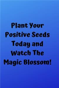 Plant Your Positive Seeds Today And Watch The Magic Blossom!