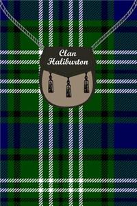 Clan Haliburton Tartan Journal/Notebook