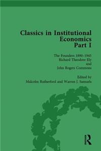 Classics in Institutional Economics, Part I, Volume 3