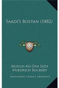 Saadi's Bostan (1882)