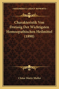 Charakteristik Von Dreissig Der Wichtigsten Homoopathischen Heilmittel (1890)