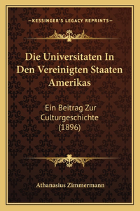 Universitaten In Den Vereinigten Staaten Amerikas