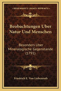 Beobachtungen Uber Natur Und Menschen