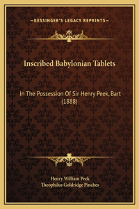 Inscribed Babylonian Tablets