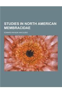 Studies in North American Membracidae