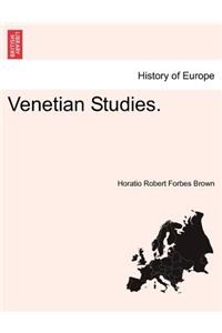 Venetian Studies.