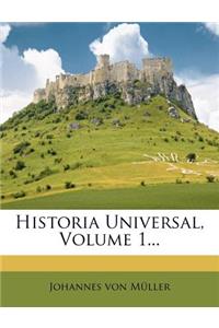 Historia Universal, Volume 1...