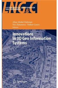 Innovations in 3D Geo Information Systems