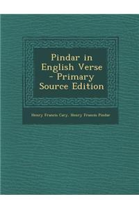 Pindar in English Verse