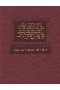 The Latter-Day Saints' Emigrants' Guide