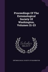 Proceedings of the Entomological Society of Washington, Volumes 21-23