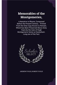 Memorables of the Montgomeries,