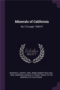 Minerals of California