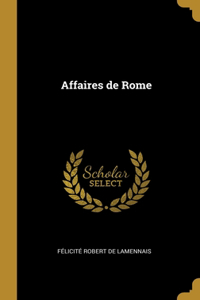 Affaires de Rome