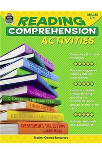Reading Comprehension Activities, Grade 3-4