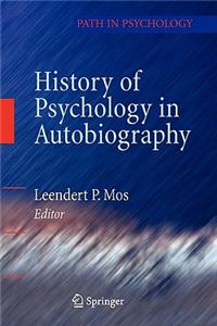 History of Psychology in Autobiography