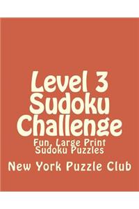 Level 3 Sudoku Challenge