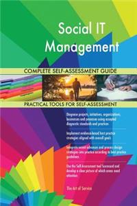 Social IT Management Complete Self-Assessment Guide