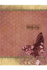 Daily Log (Journal, Log book - 125 pgs, 8.5 X 11 inches)