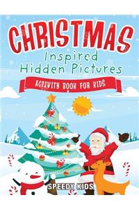 Christmas-Inspired Hidden Pictures Activity Book for Kids