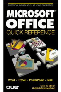 Microsoft Office Quick Reference
