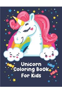 Unicorn Coloring Book For Kids