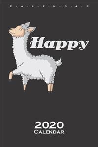 Happy Lama Calendar 2020