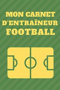 Mon Carnet D'entraîneur Football