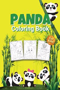 Panda Coloring Book for Kids