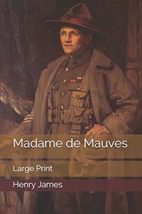 Madame de Mauves