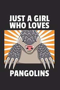 Pangolin Schuppentier Notizbuch