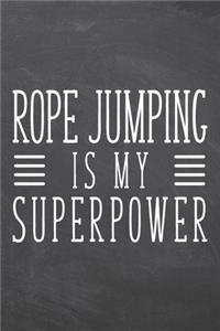 Rope Jumping is my Superpower