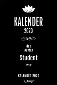Kalender 2020 für Studenten