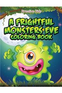 Frightful Monsters Eve Coloring Book