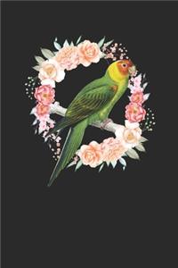 Parrot With Wreath