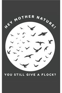 Hey Mother Nature! You Still Give a Flock?