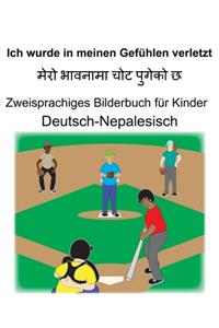 Deutsch-Nepalesisch Ich wurde in meinen Gefühlen verletzt Zweisprachiges Bilderbuch für Kinder